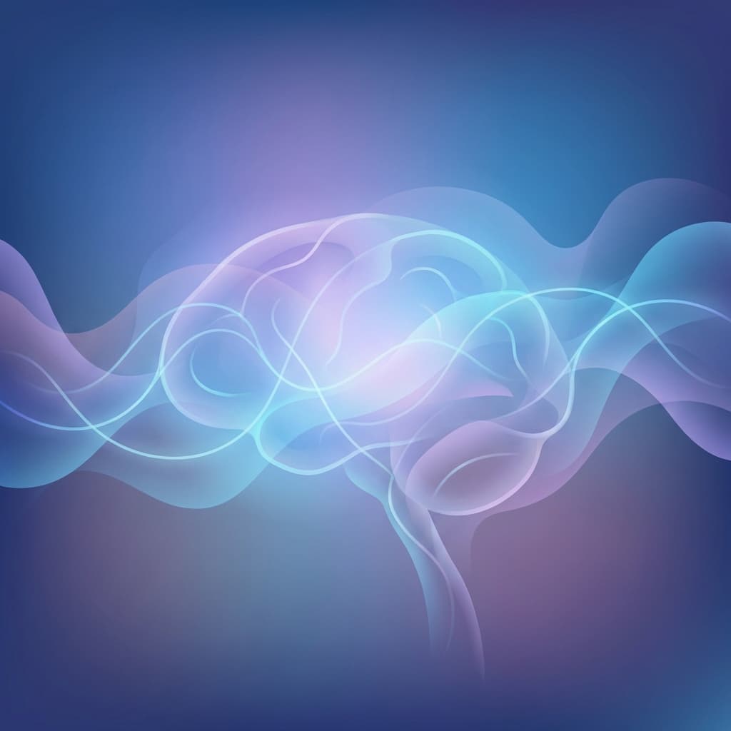 Stimulant detoxification mental health support - purple and blue waves representing psychological care and emotional healing